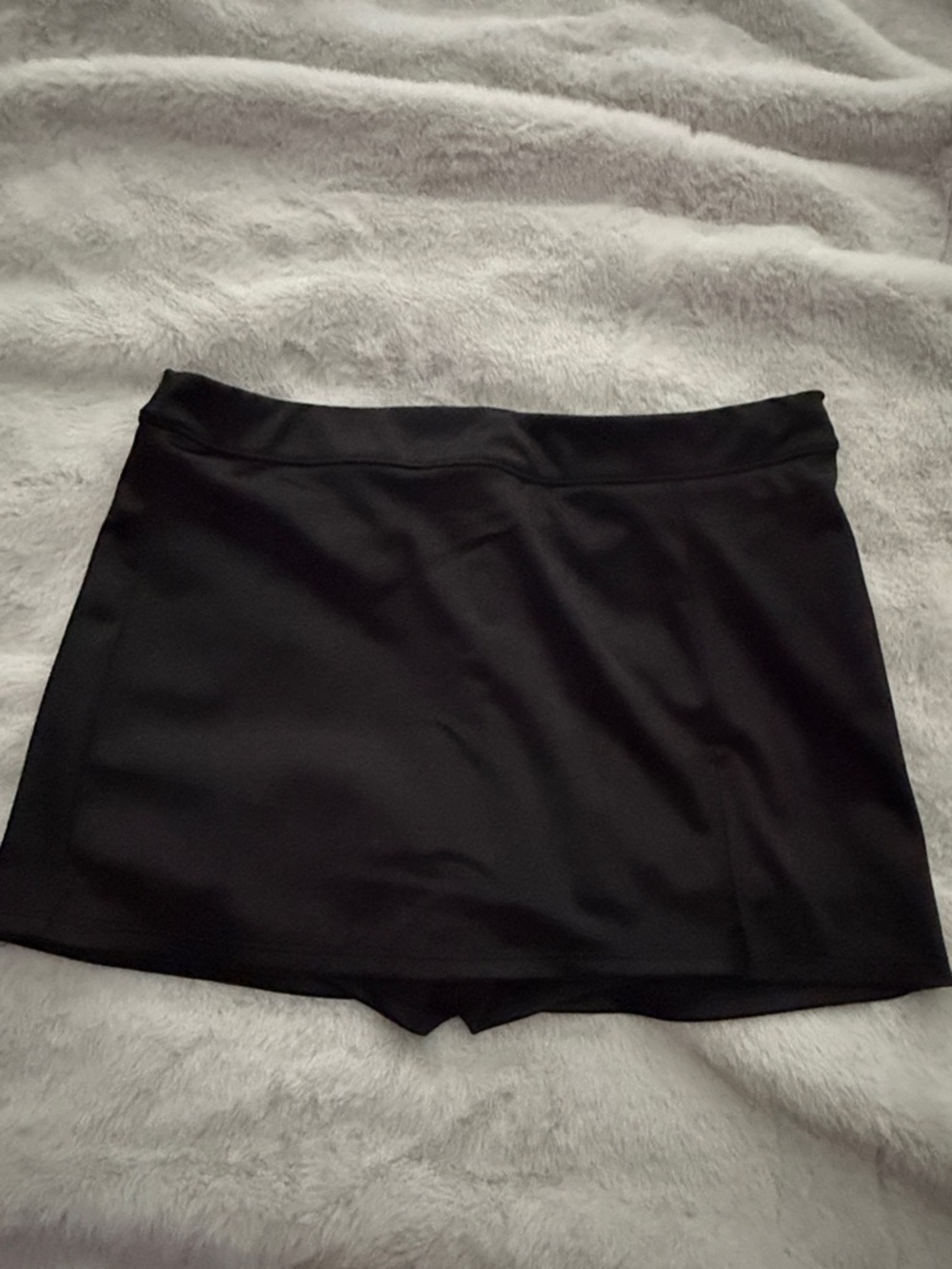 Urban Outfitters Black Silky Skort